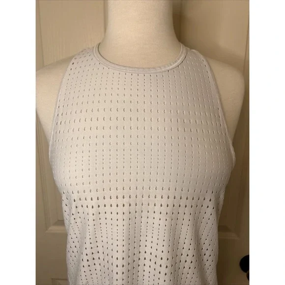 Athleta tank women's size small gray racer back - Picture 3 of 15